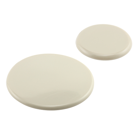 PRIME-LINE 3-1/2 in. and 7 in. Beige Plastic Reusable Sliders for Soft Floors 8 Pack MP75050